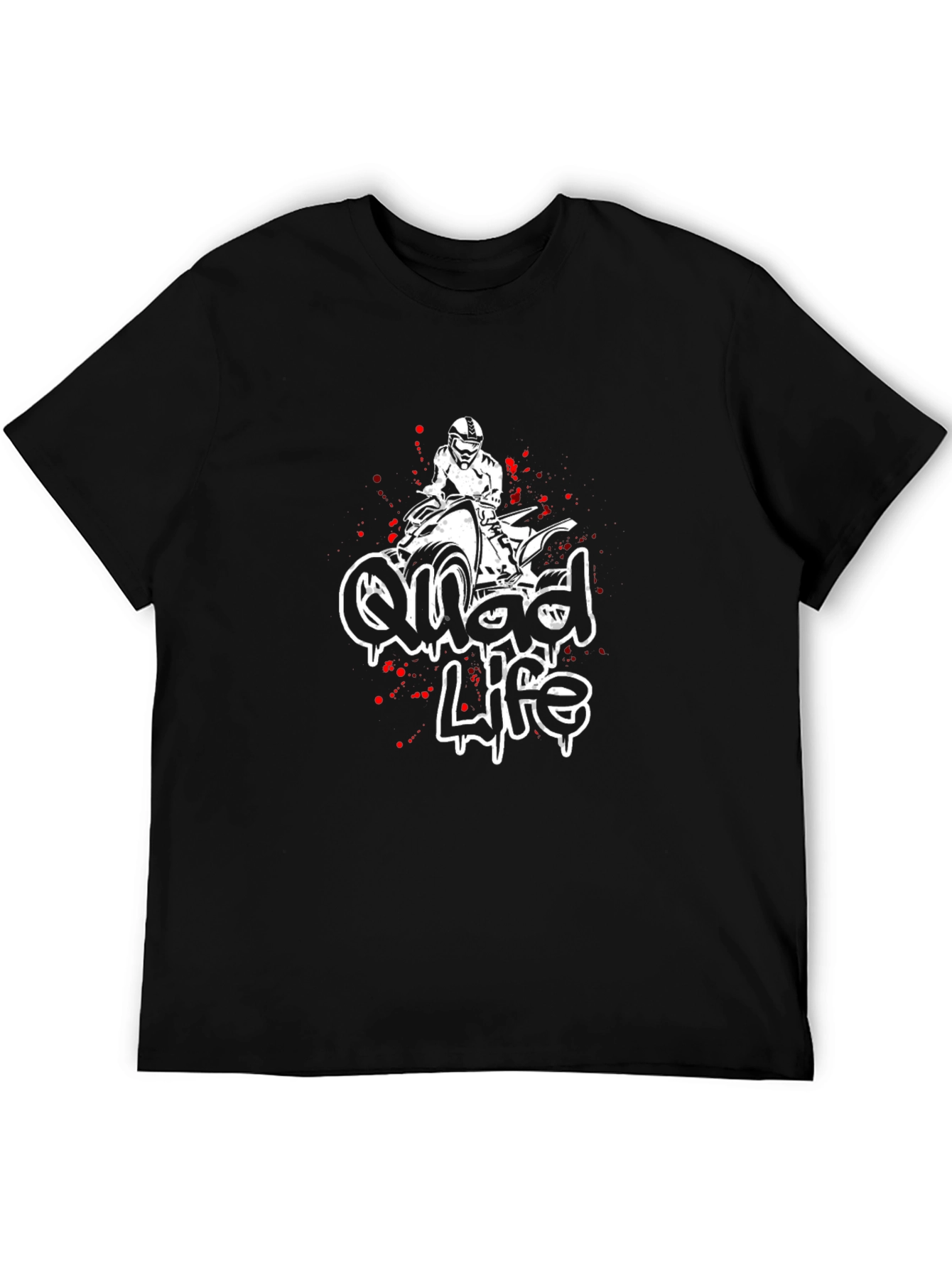 Quad Life T-Shirt - ATV Rider Design