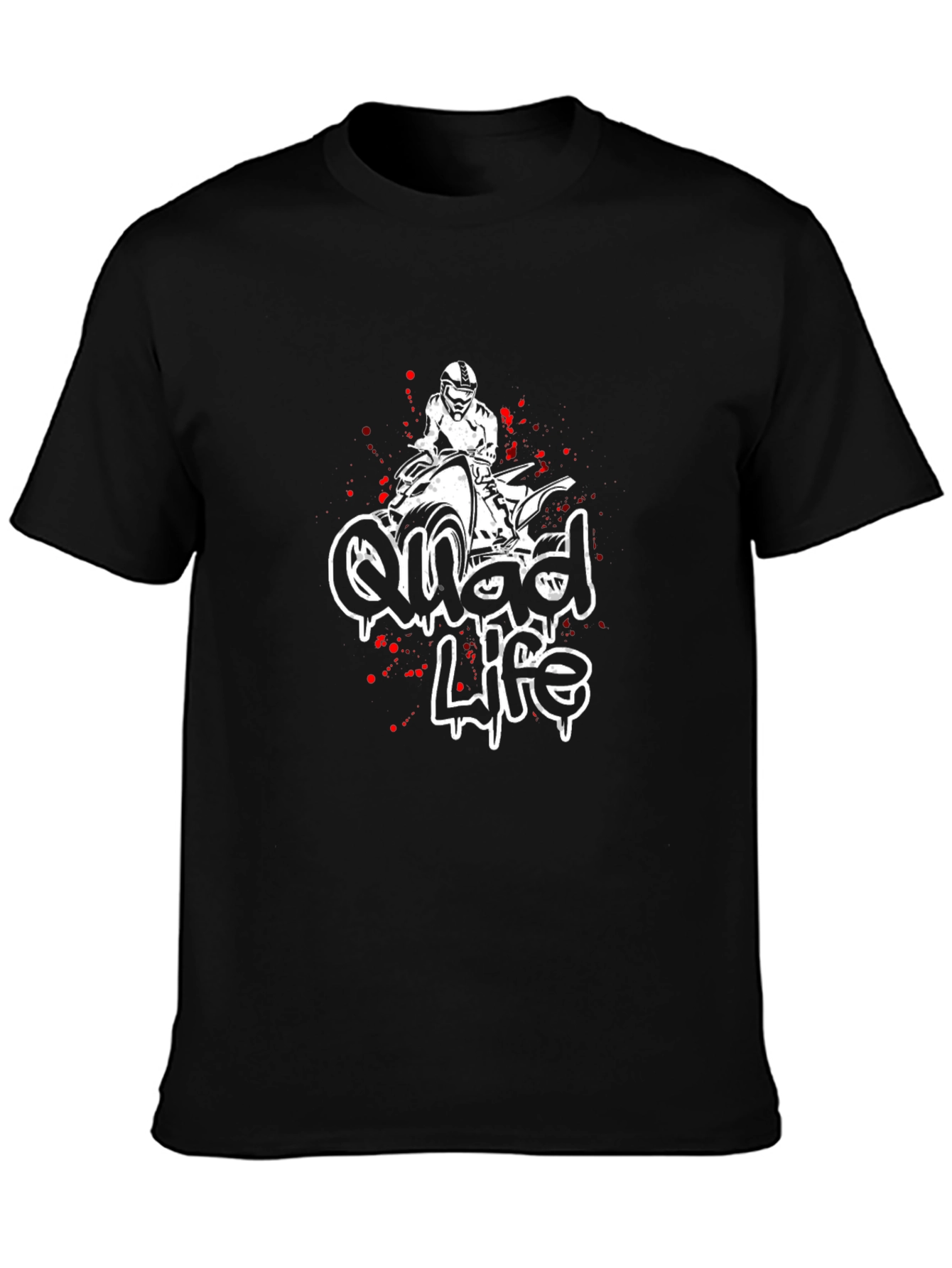 Quad Life T-Shirt - ATV Rider Design