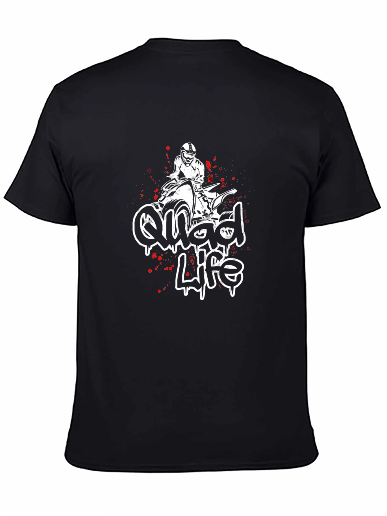 Quad Life T-Shirt - ATV Rider Design