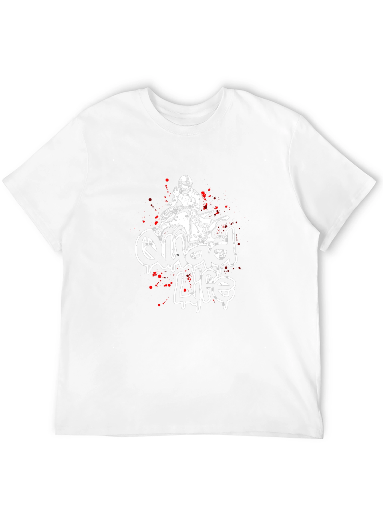 Quad Life T-Shirt - ATV Rider Design