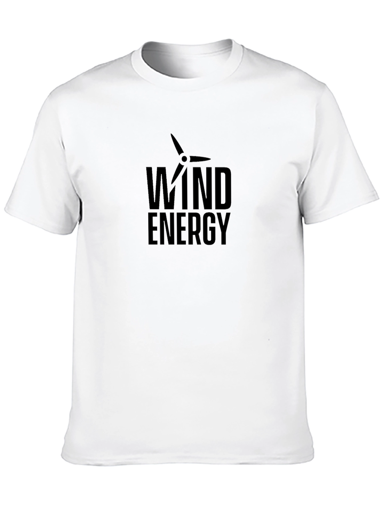Wind Energy T-Shirt - Eco-Friendly Design