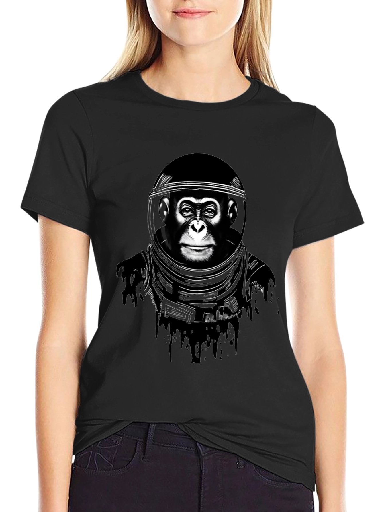 Ape Astronaut Graphic T-Shirt