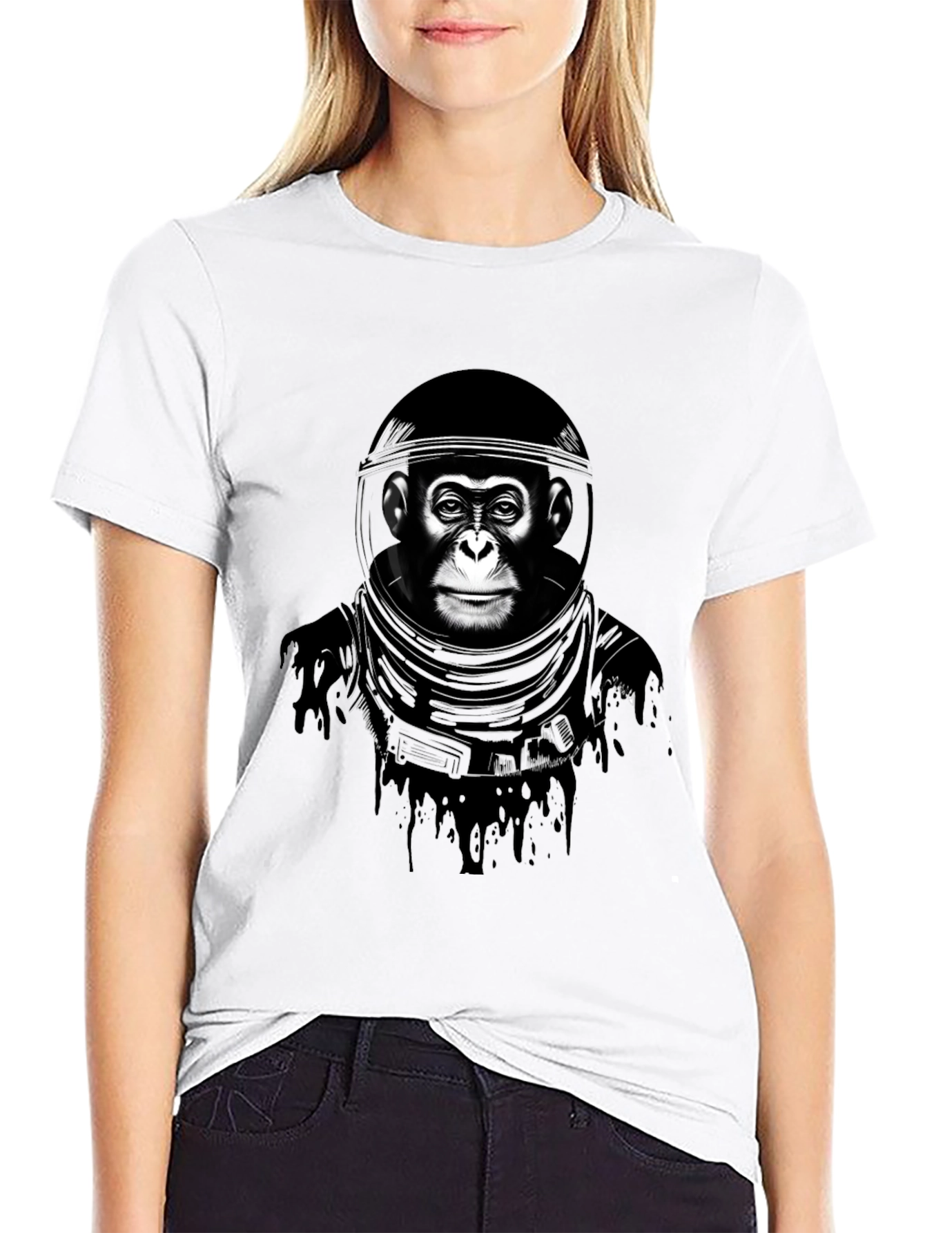 Ape Astronaut Graphic T-Shirt