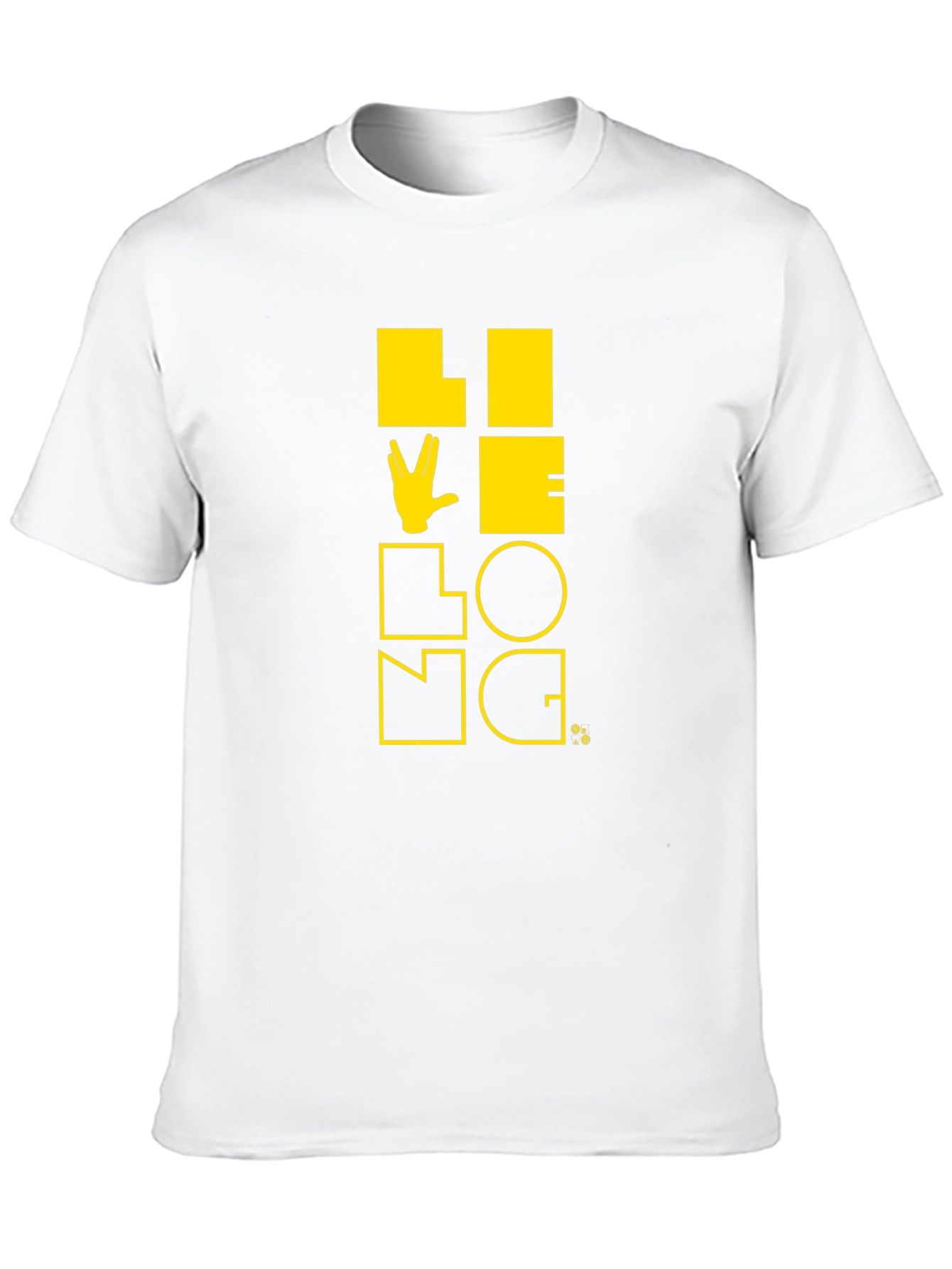 Live Long Graphic Tee - Black Star Trek Shirt