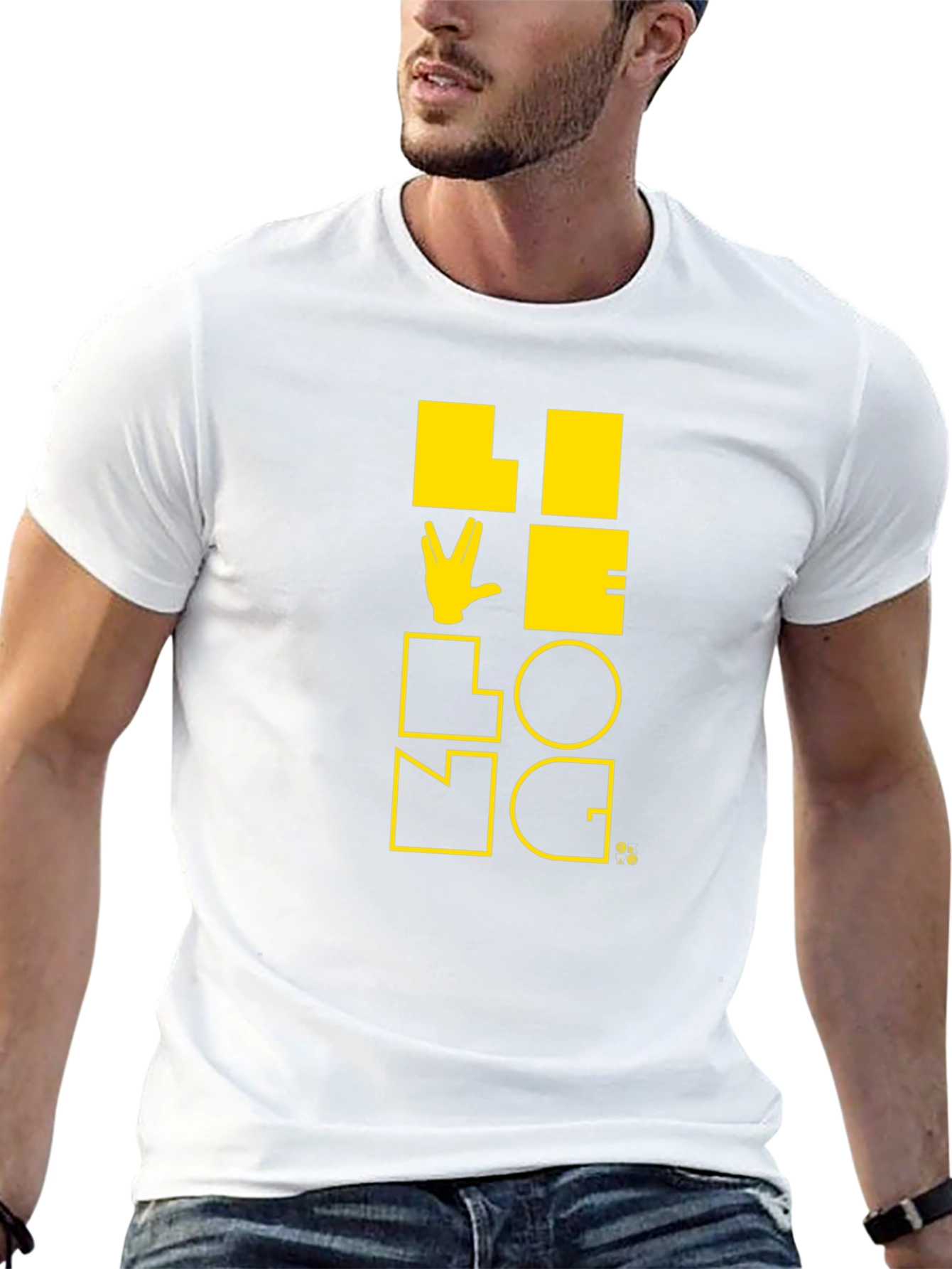 Live Long Graphic Tee - Black Star Trek Shirt
