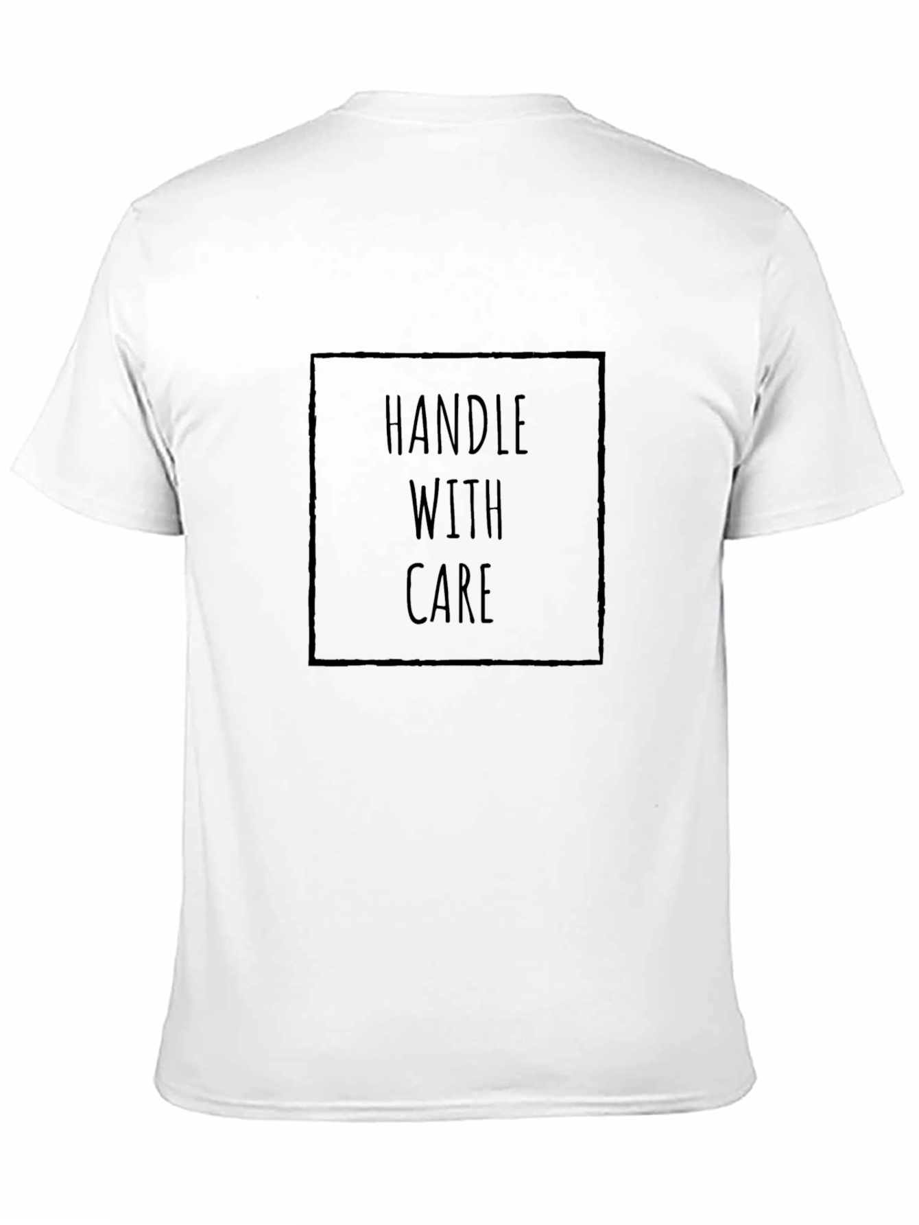 Handle With Care Black T-Shirt