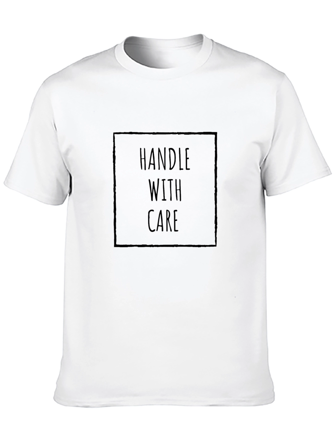 Handle With Care Black T-Shirt