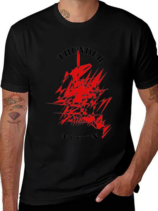 Thunder Nation Black Graphic Tee