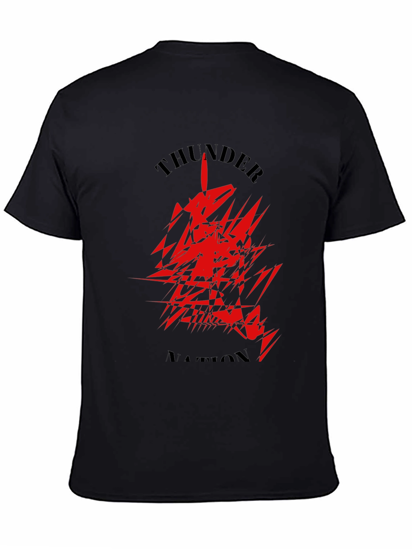 Thunder Nation Black Graphic Tee