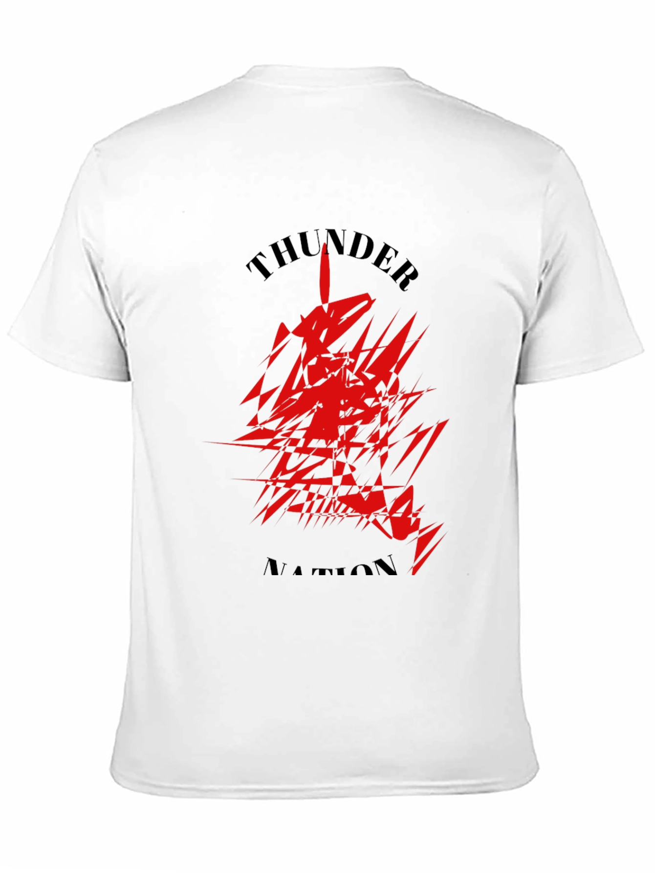 Thunder Nation Black Graphic Tee