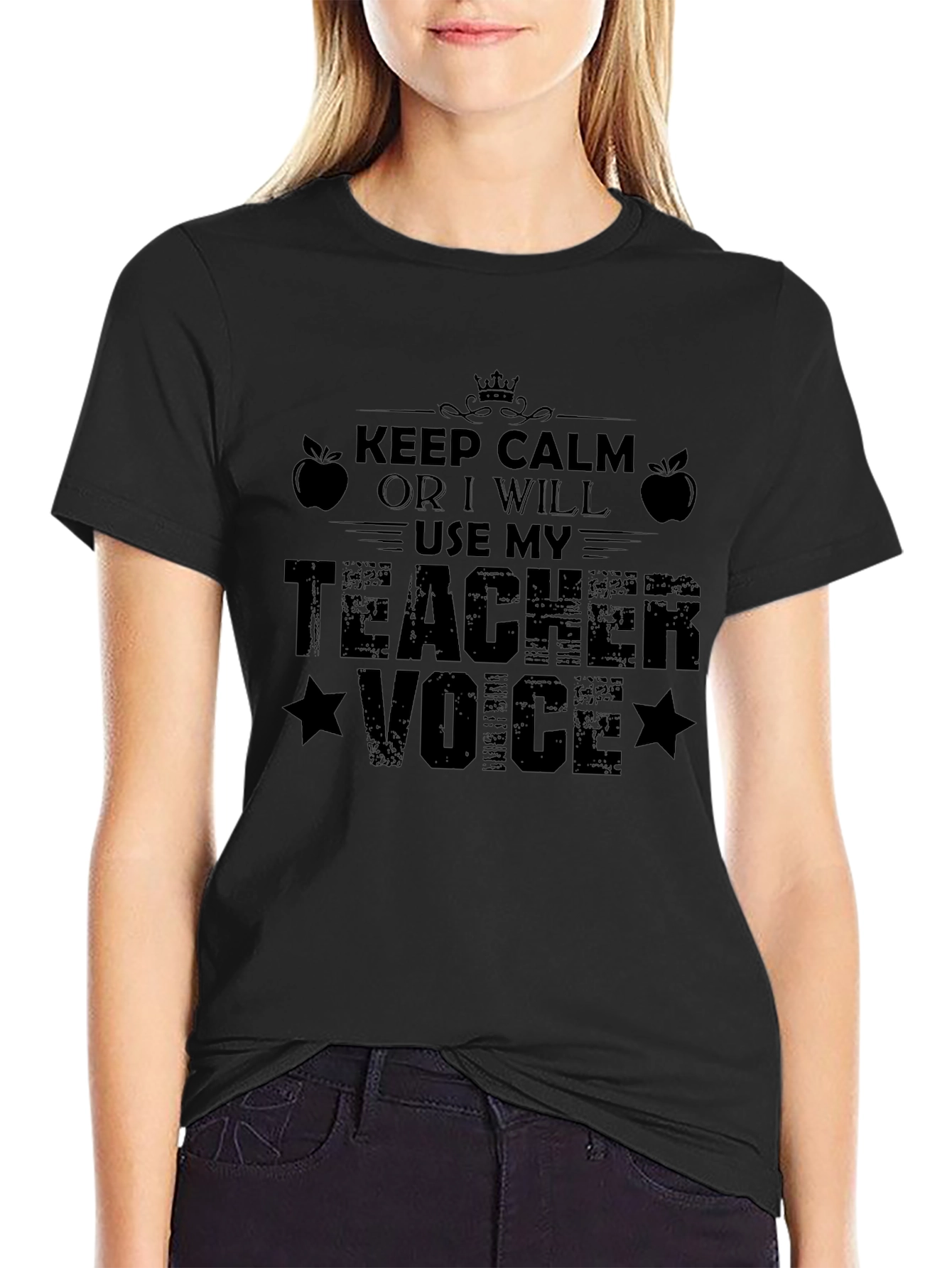Teacher Voice Graphic T-Shirt