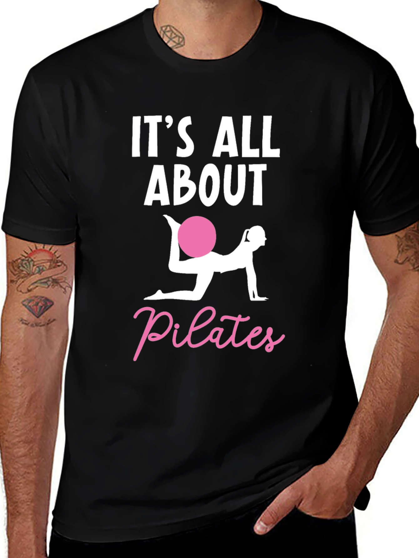 Its All About Pilates Graphic Tee