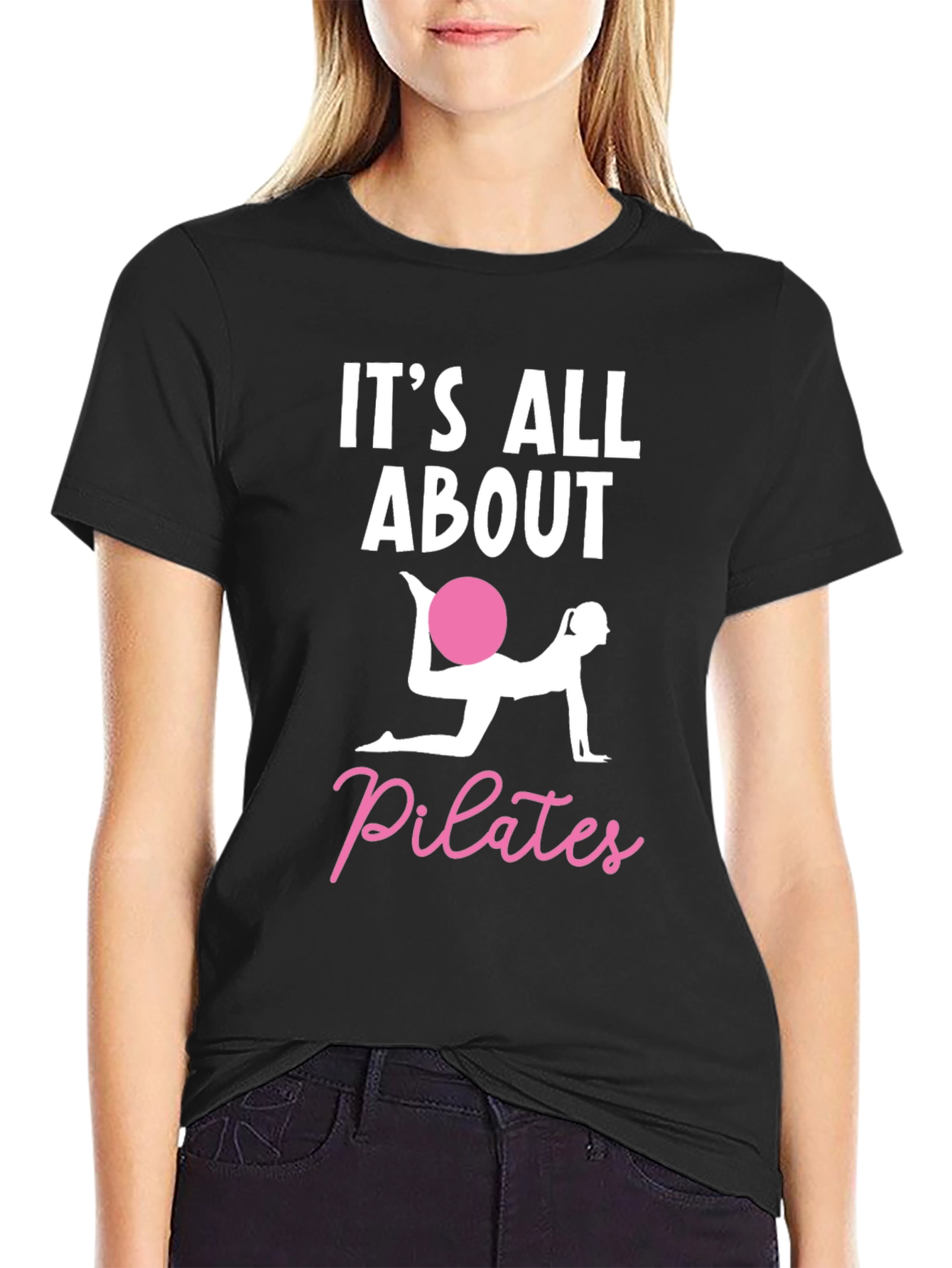 Its All About Pilates Graphic Tee