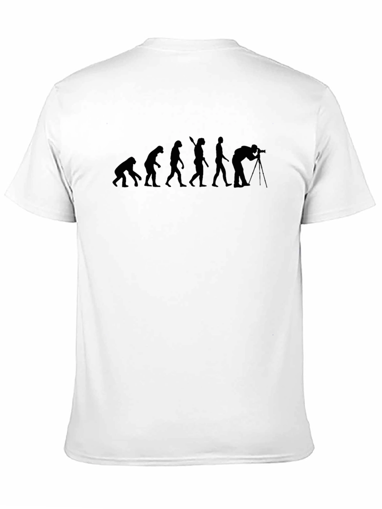 Evolution of a Photographer T-Shirt - Black
