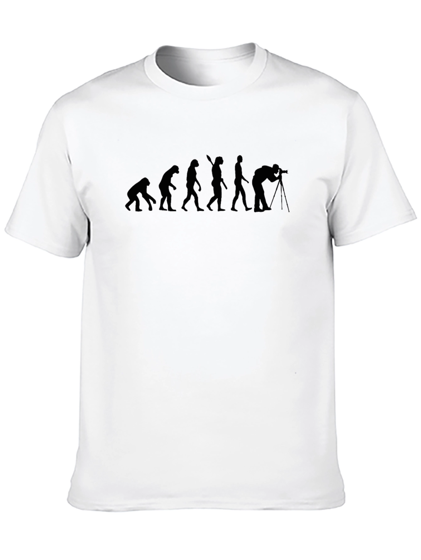 Evolution of a Photographer T-Shirt - Black