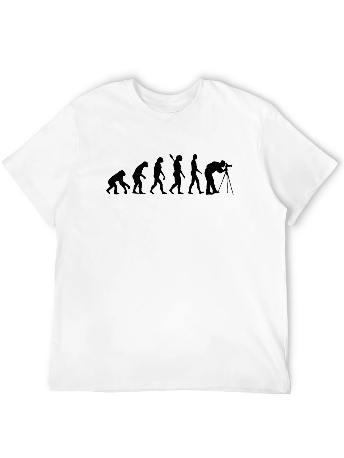 Evolution of a Photographer T-Shirt - Black