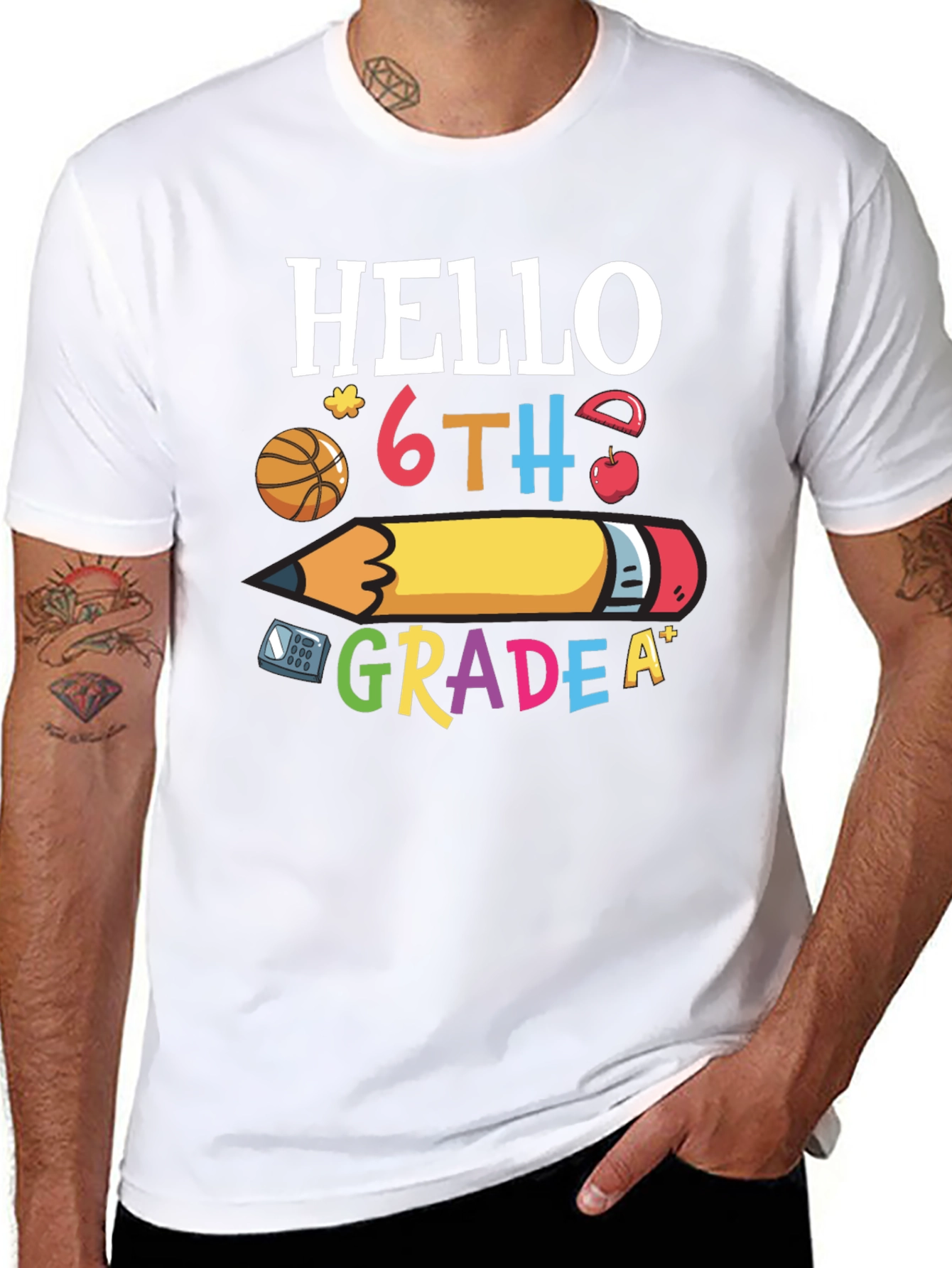 Hello 6th Grade T-Shirt Back To School