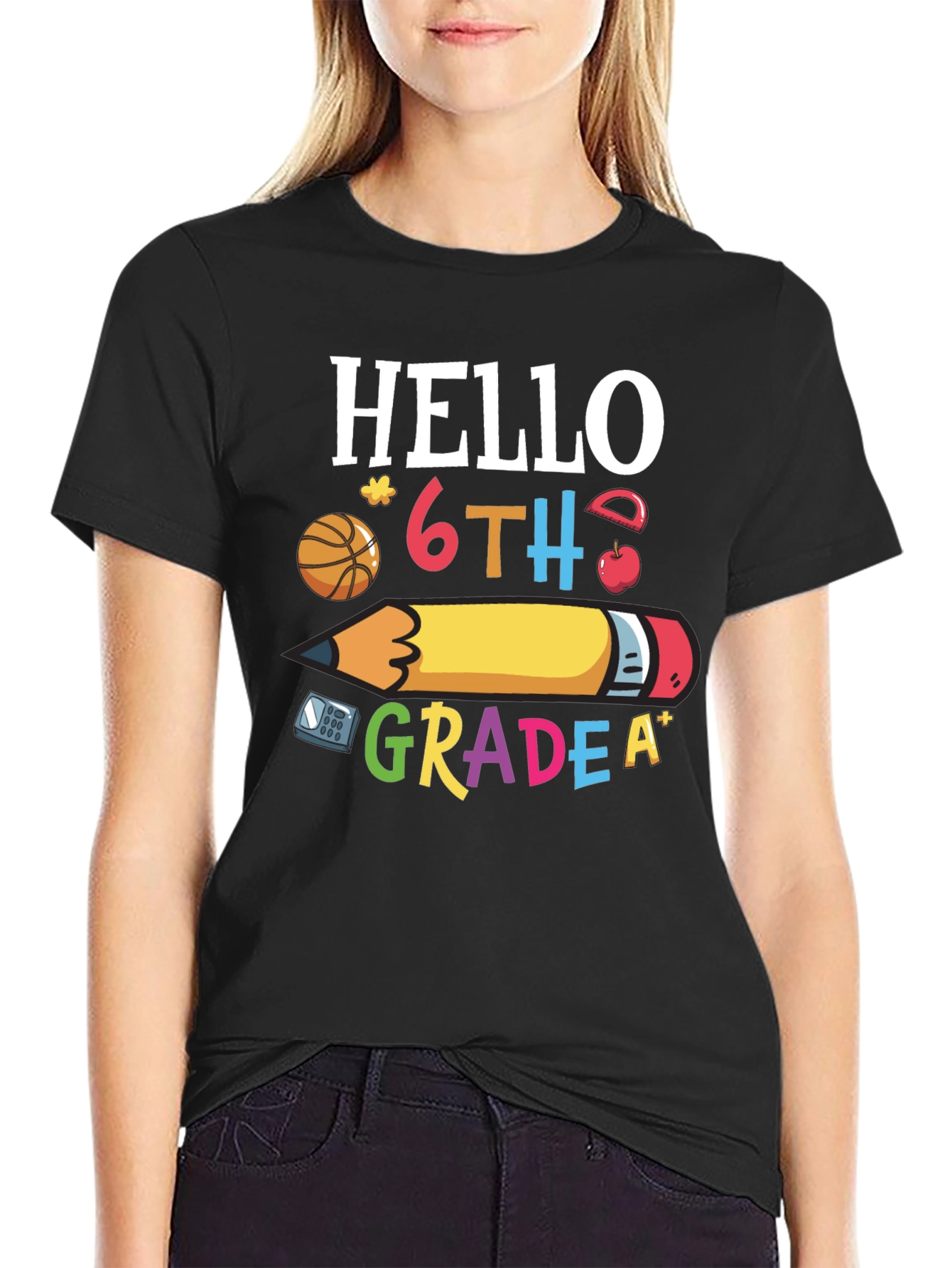 Hello 6th Grade T-Shirt Back To School