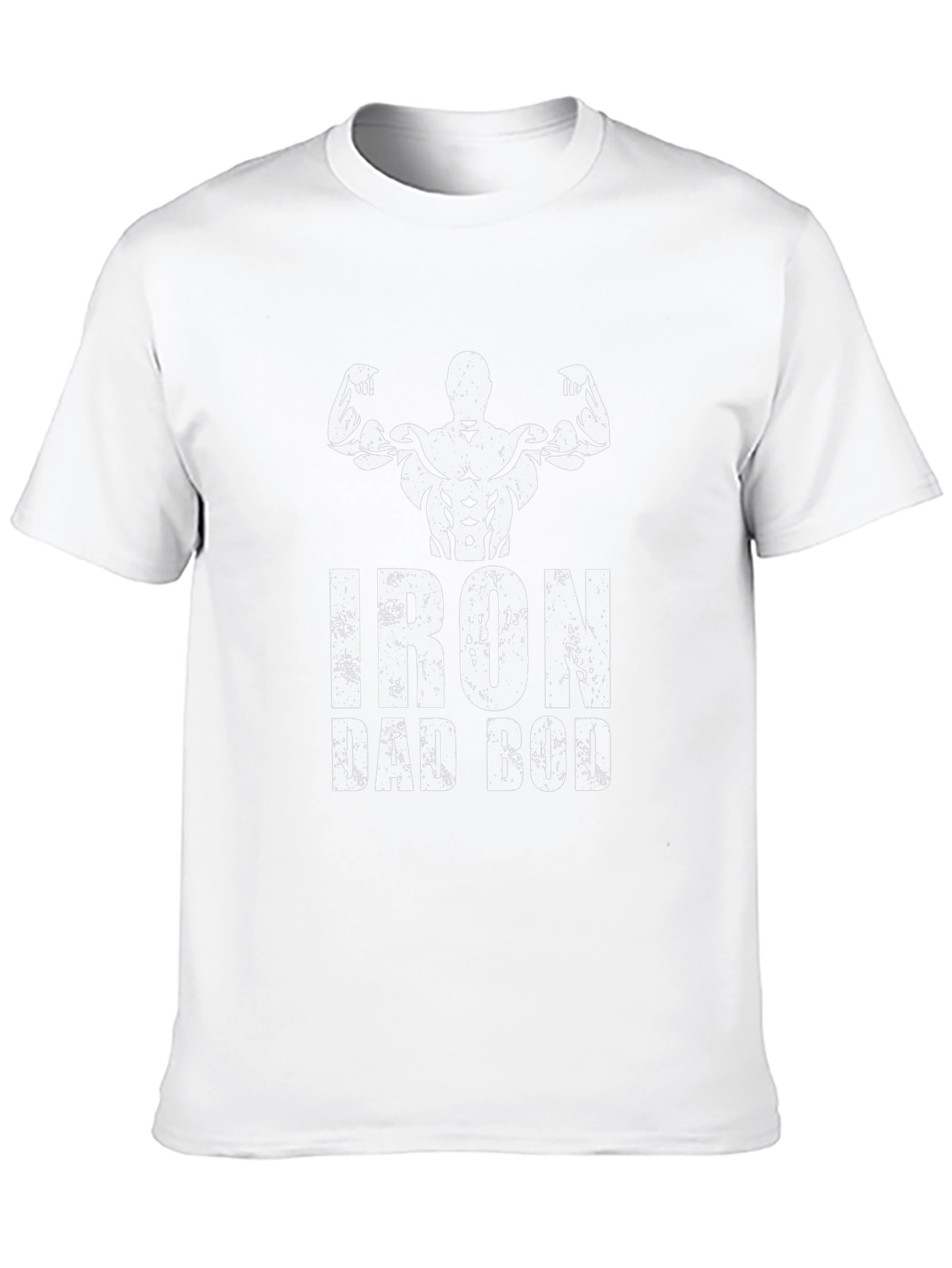 Iron Dad Bod Graphic T-Shirt - Black