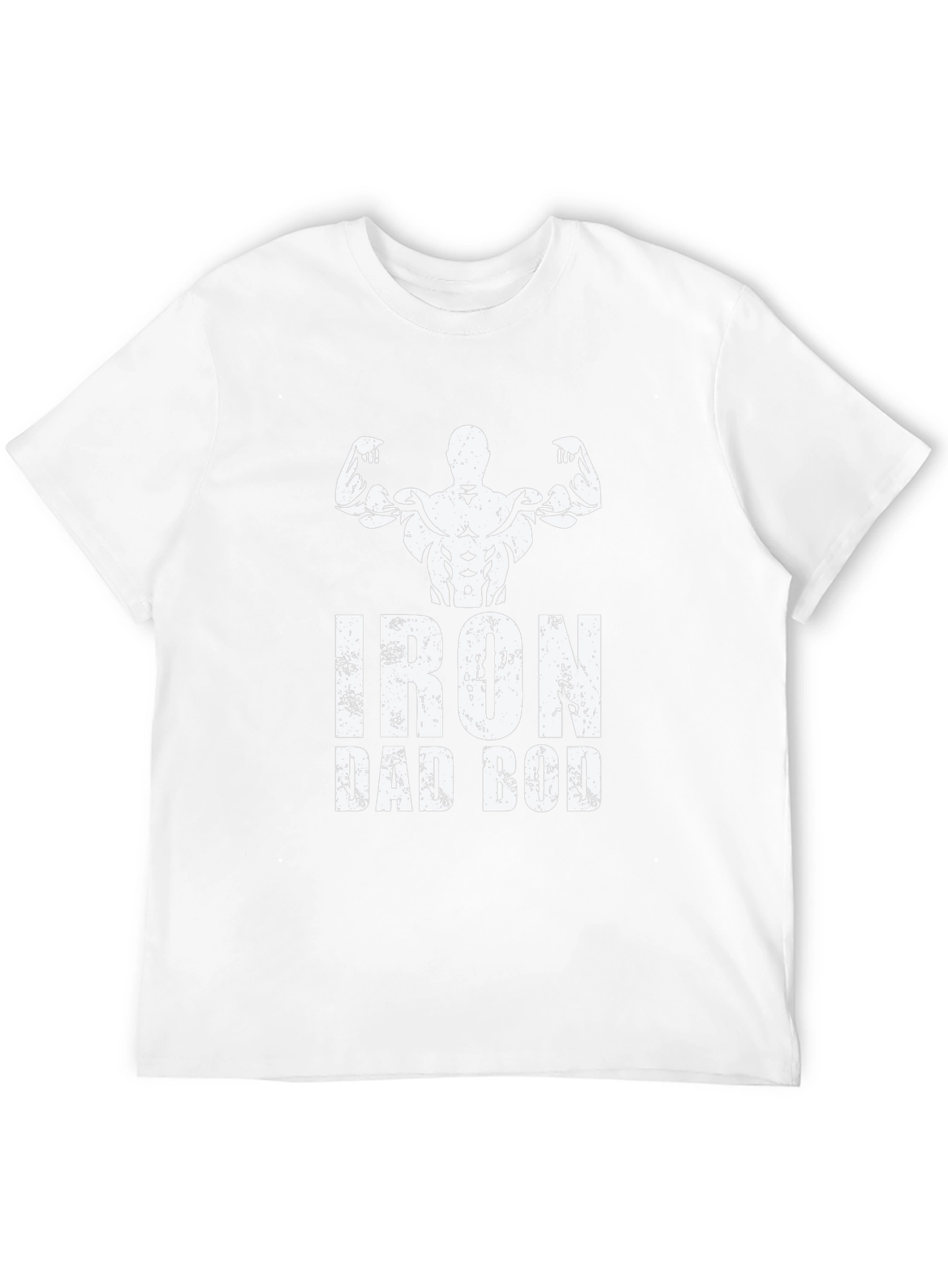 Iron Dad Bod Graphic T-Shirt - Black