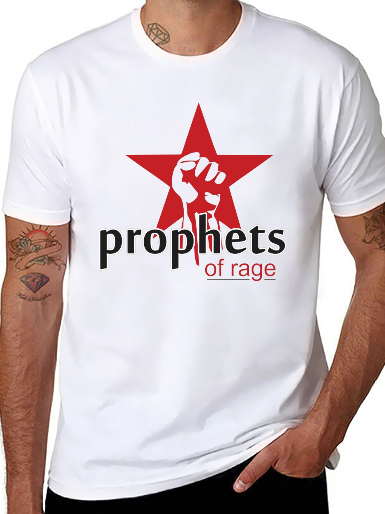 Prophets of Rage Graphic T-Shirt - Black