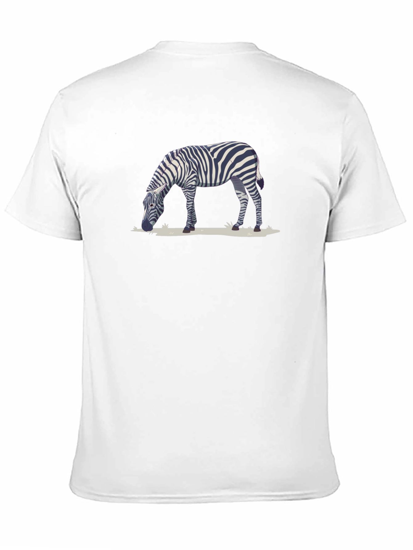 Zebra Graphic Black T-Shirt
