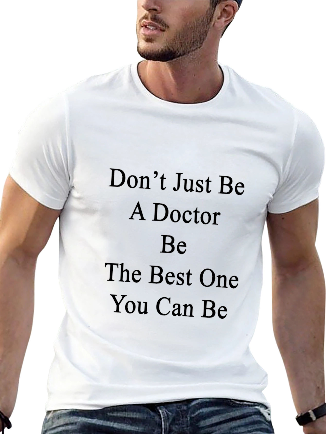 Doctor Motivation Black T-Shirt