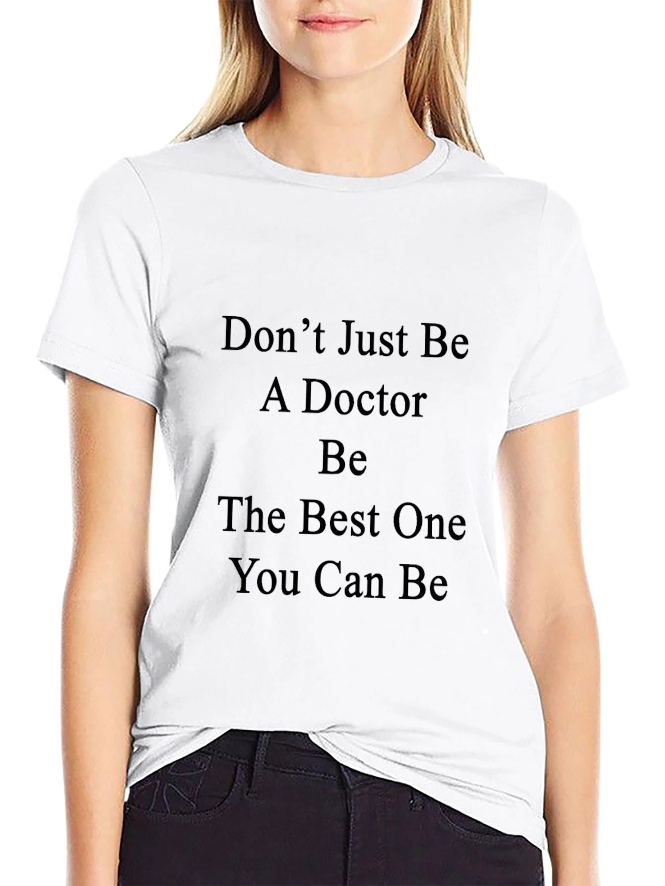 Doctor Motivation Black T-Shirt