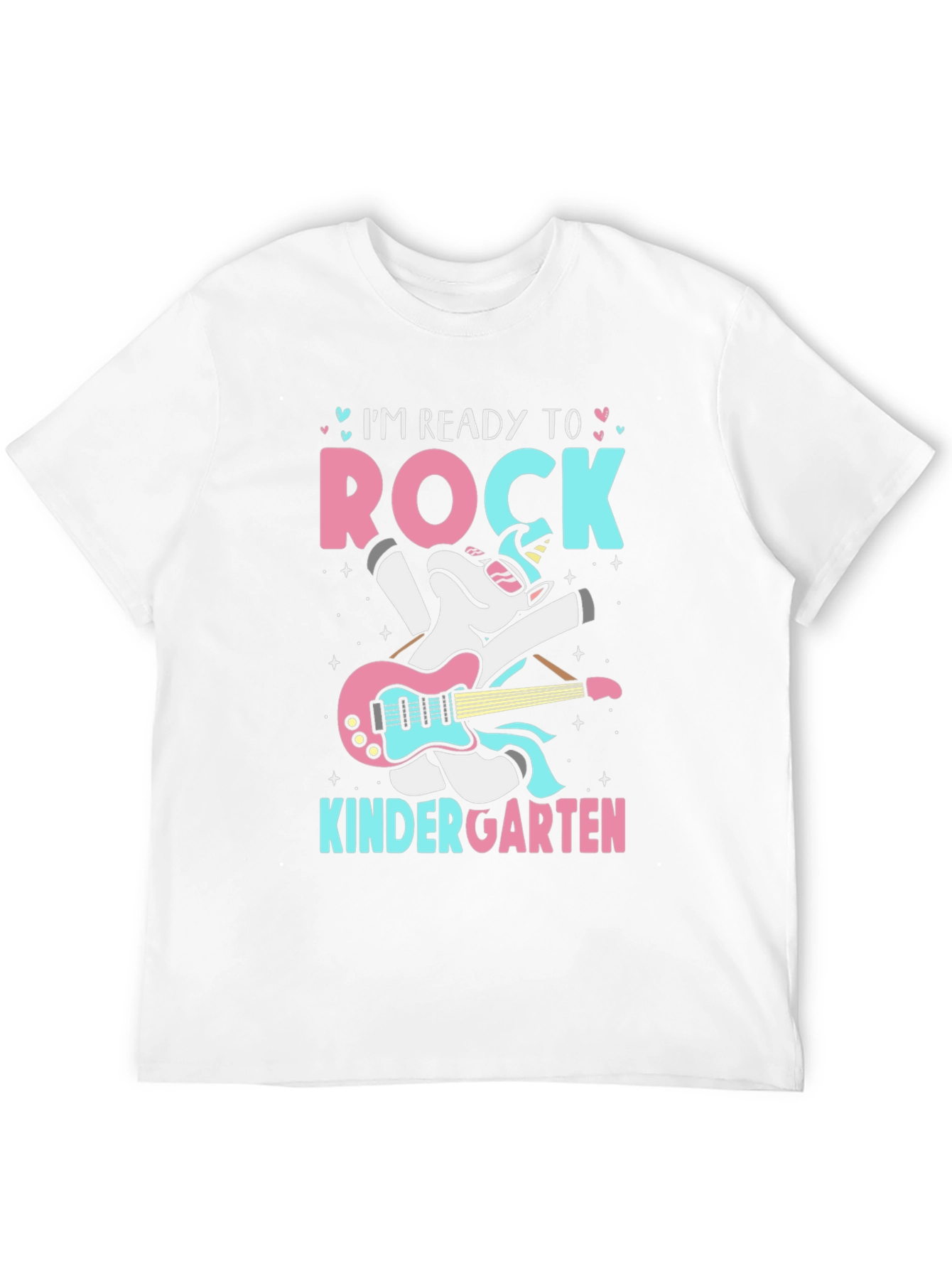Ready to Rock Kindergarten Unicorn T-Shirt