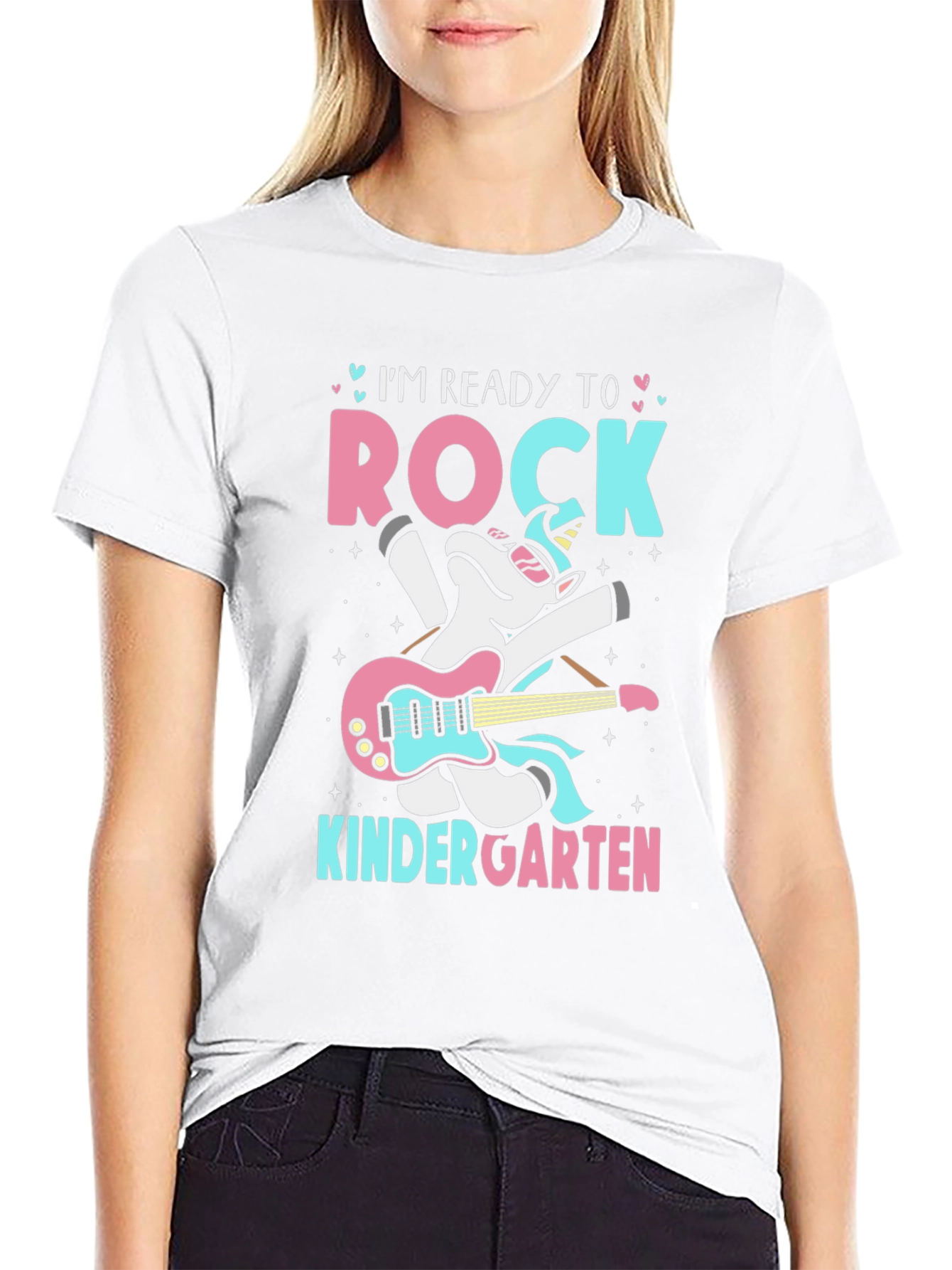Ready to Rock Kindergarten Unicorn T-Shirt