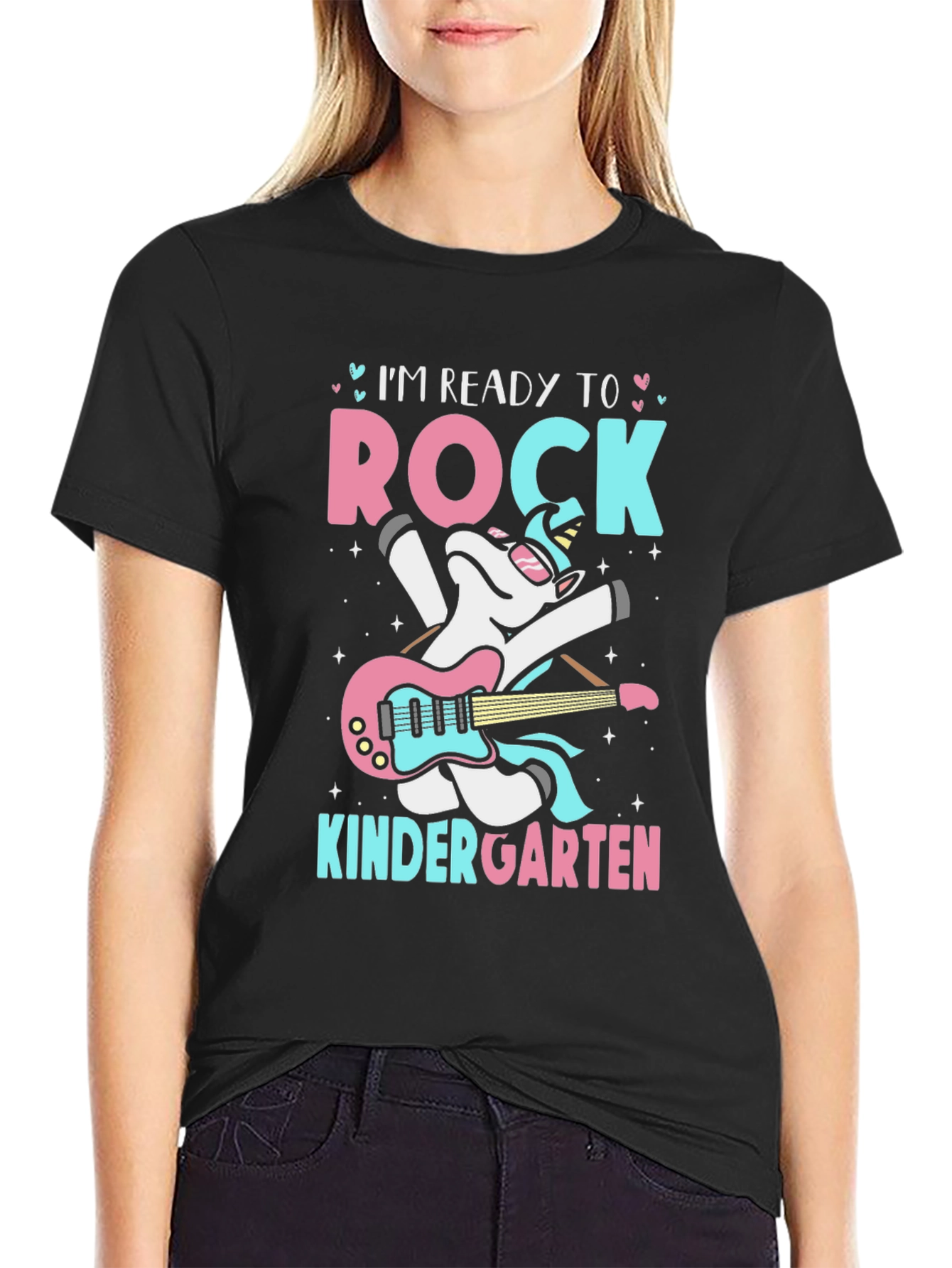 Ready to Rock Kindergarten Unicorn T-Shirt