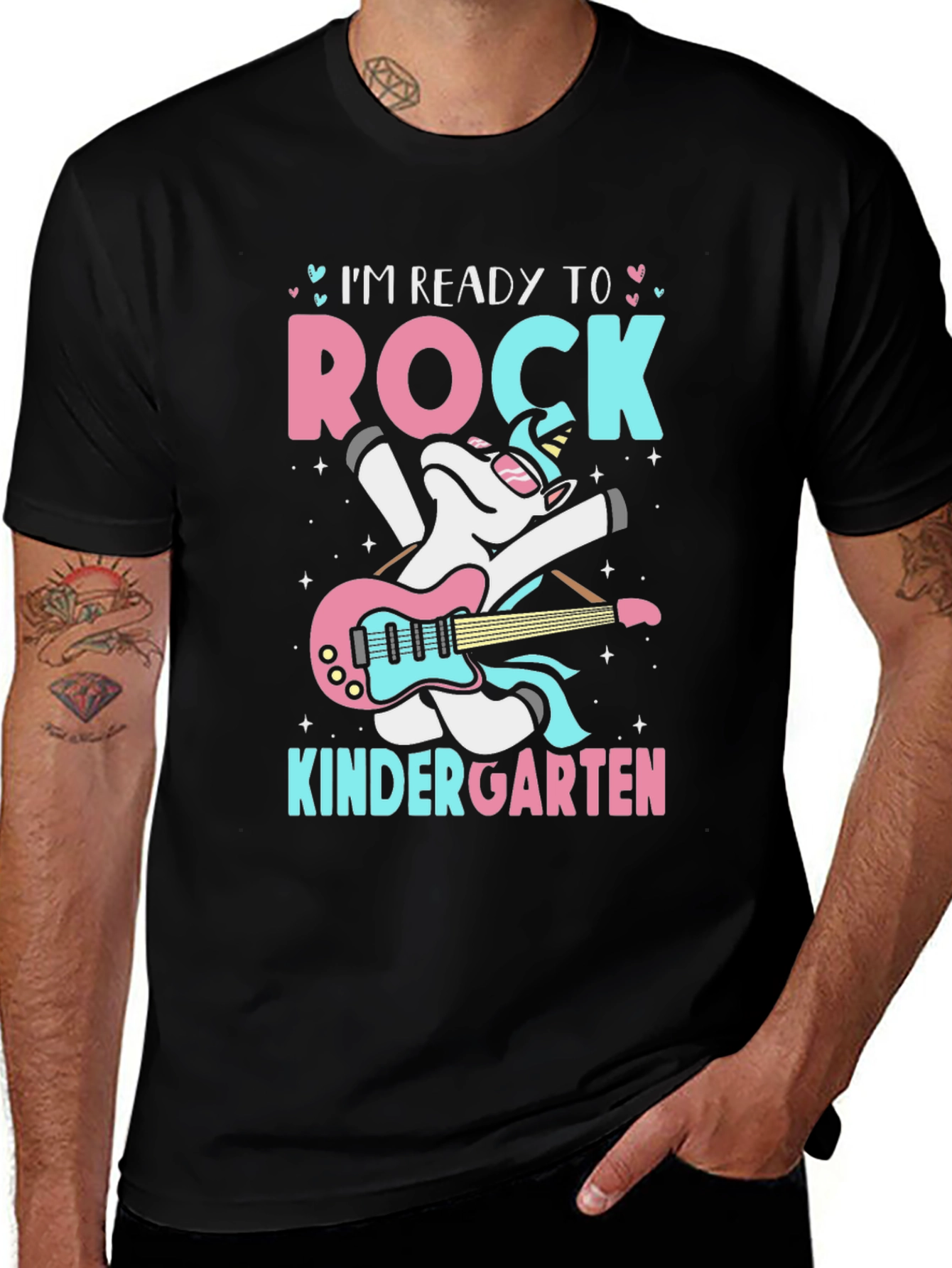 Ready to Rock Kindergarten Unicorn T-Shirt