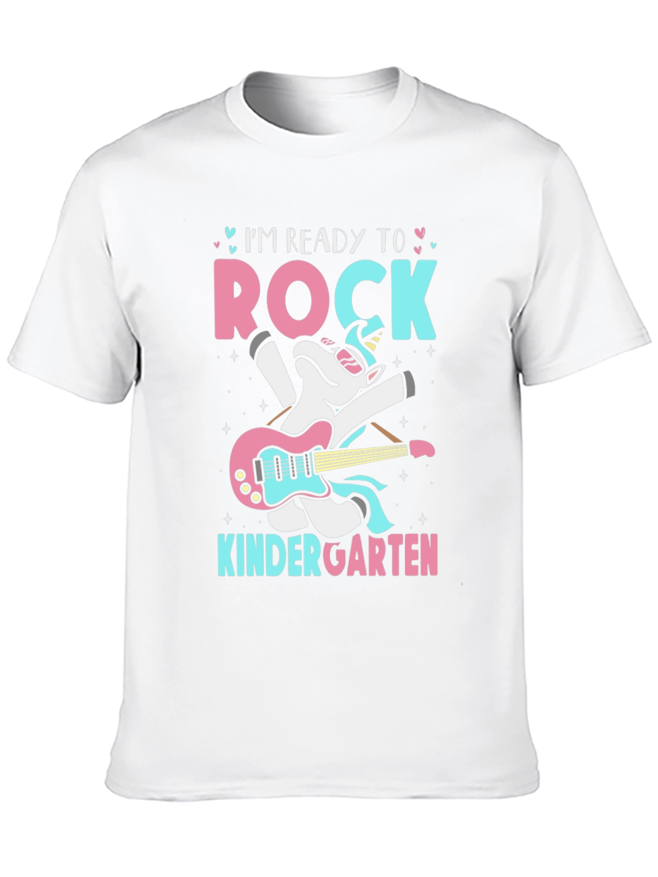 Ready to Rock Kindergarten Unicorn T-Shirt