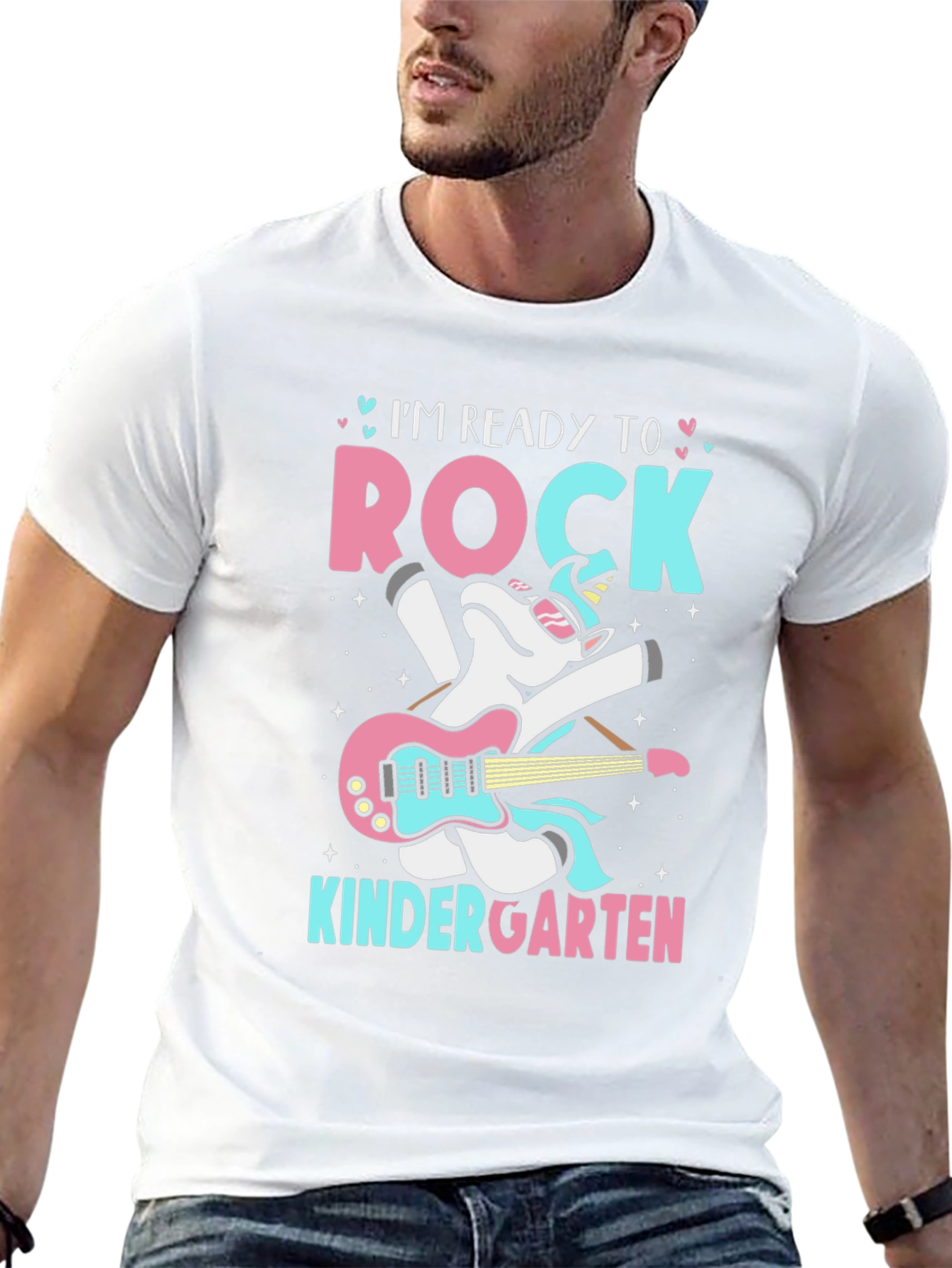 Ready to Rock Kindergarten Unicorn T-Shirt