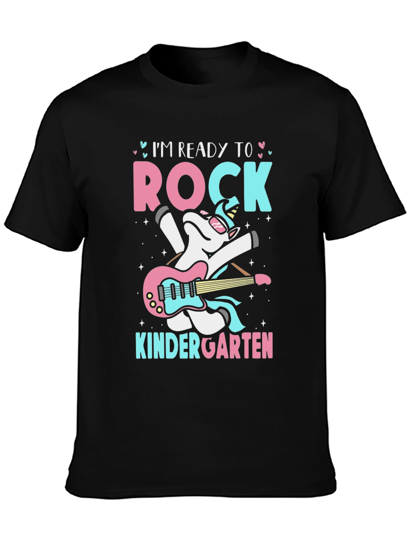 Ready to Rock Kindergarten Unicorn T-Shirt