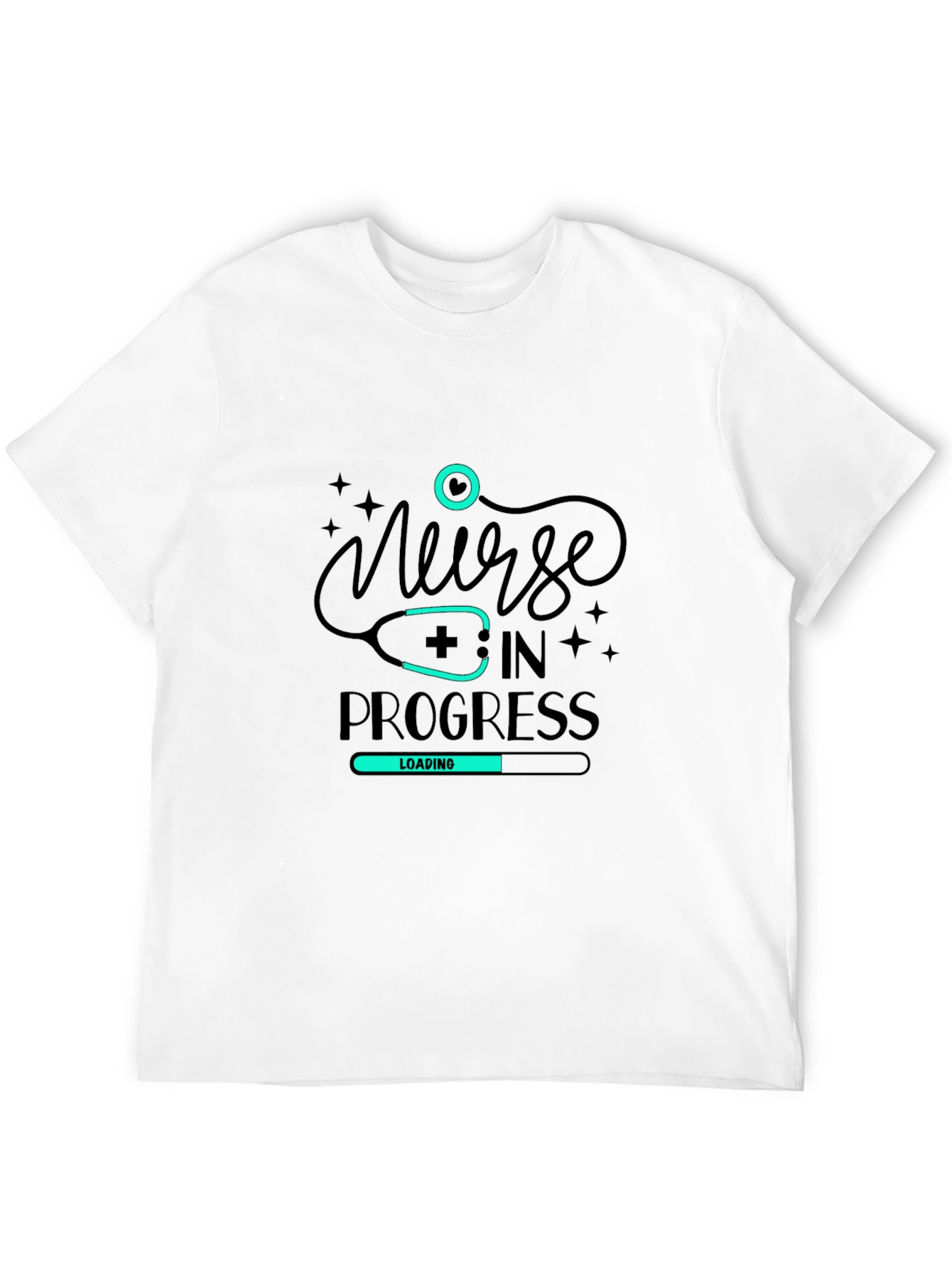 Nurse in Progress T-Shirt - Loading Design