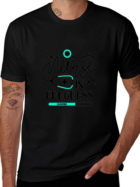Nurse in Progress T-Shirt - Loading Design