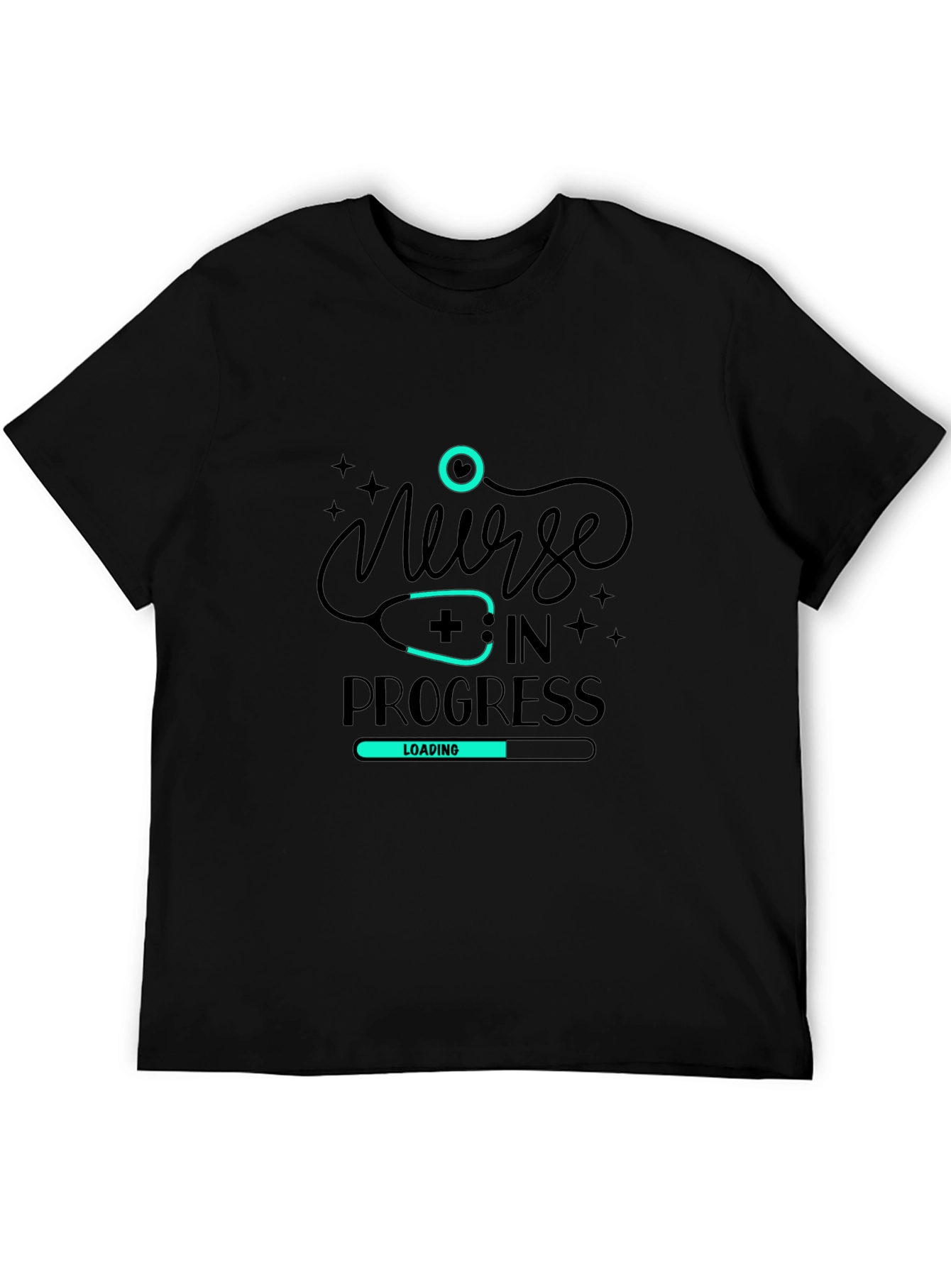 Nurse in Progress T-Shirt - Loading Design