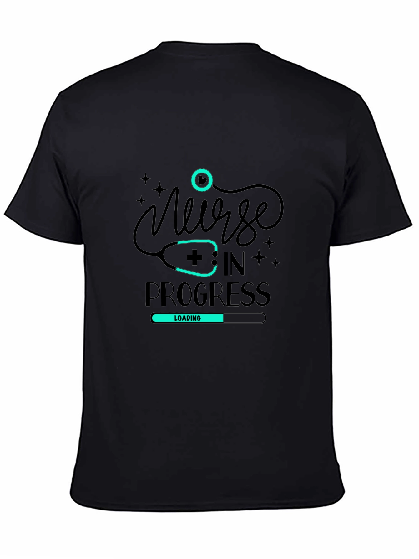 Nurse in Progress T-Shirt - Loading Design