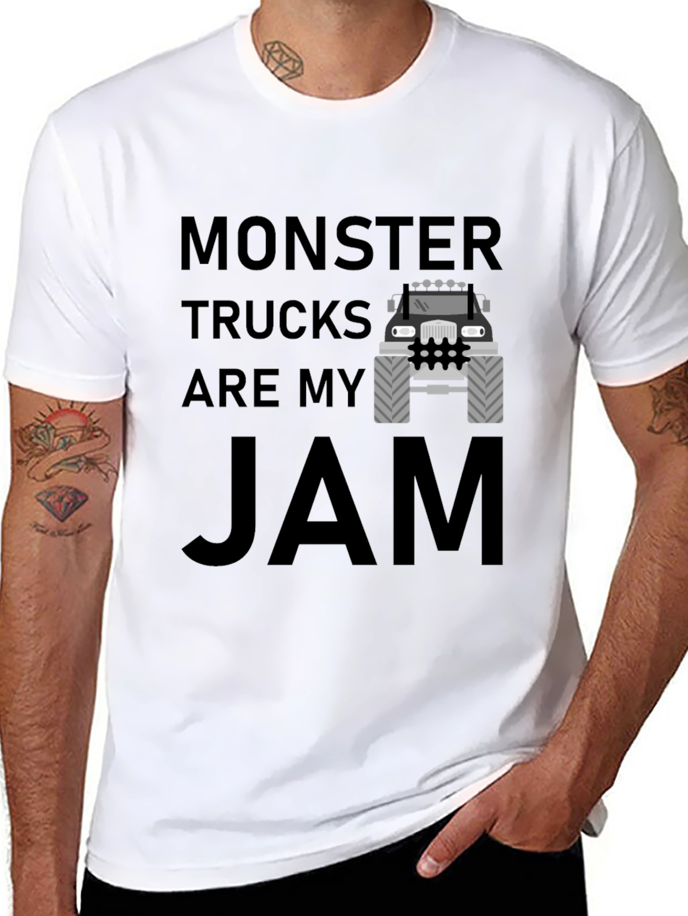 Monster Trucks Are My Jam T-Shirt