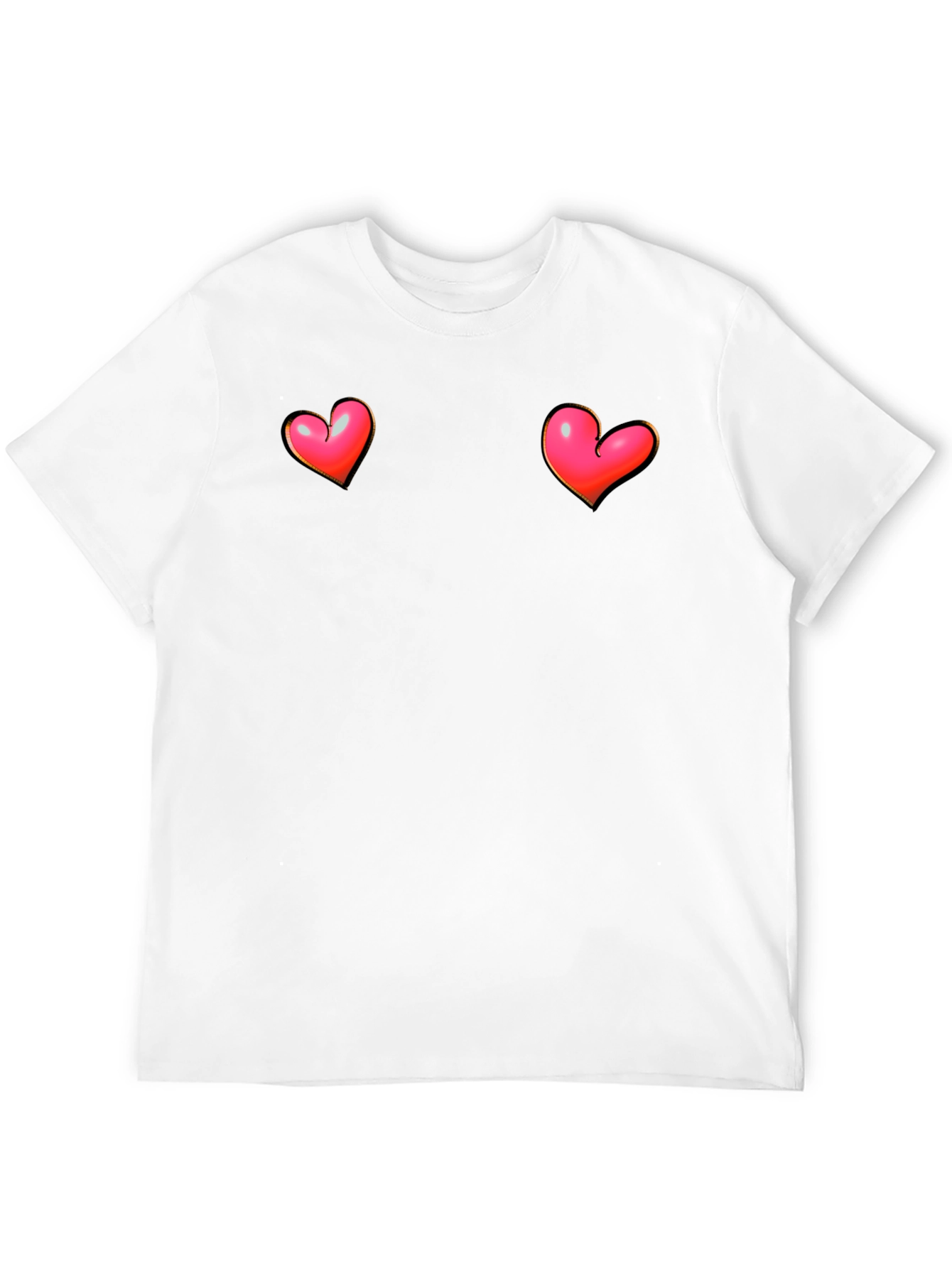 Heart Graphic Tee - Bold & Playful Design