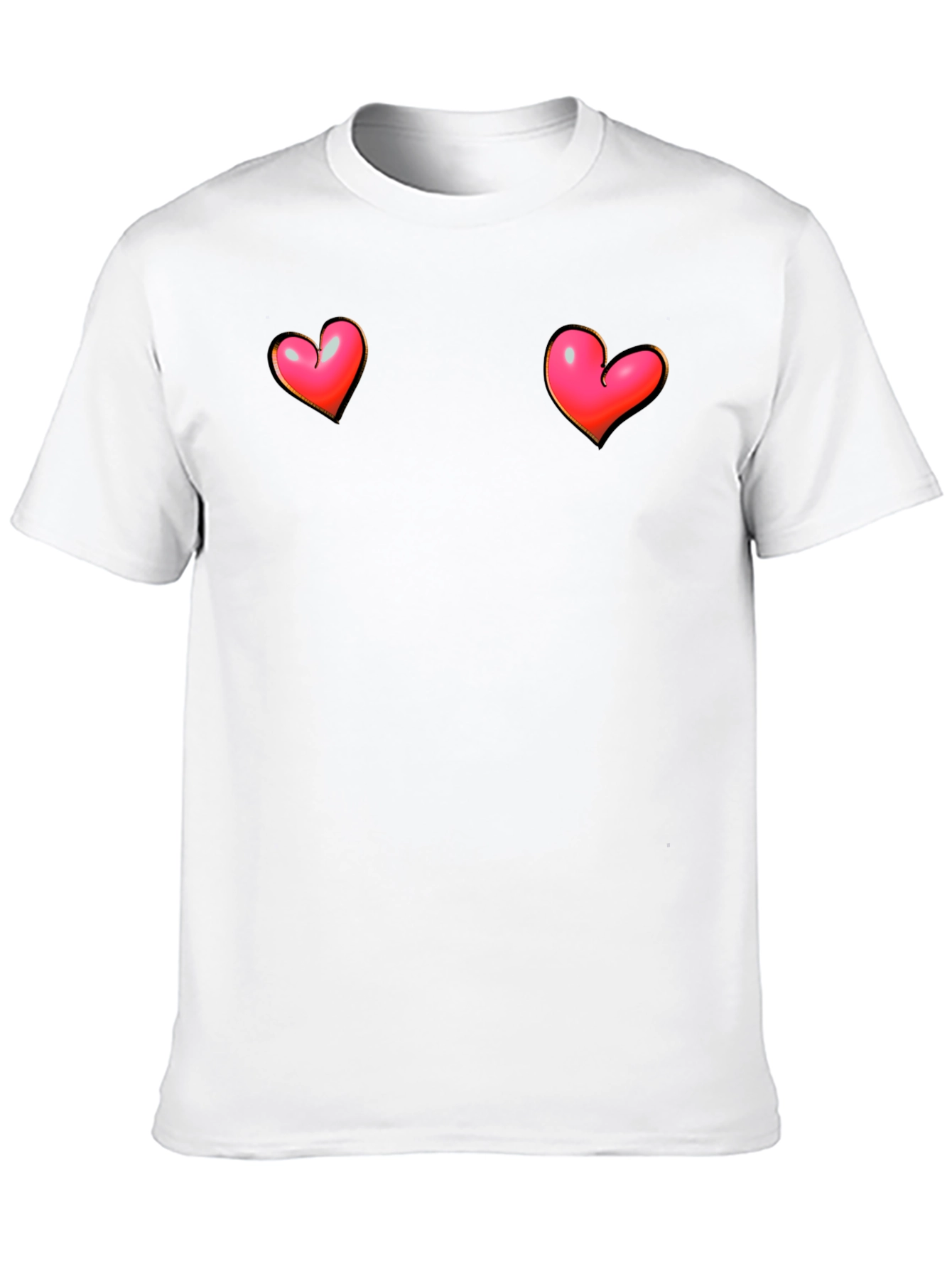 Heart Graphic Tee - Bold & Playful Design