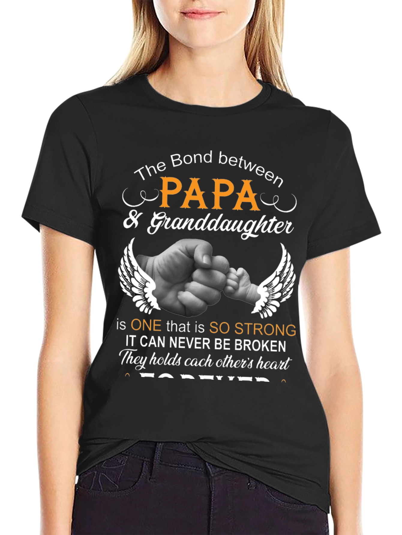 Papa & Granddaughter Bond T-Shirt
