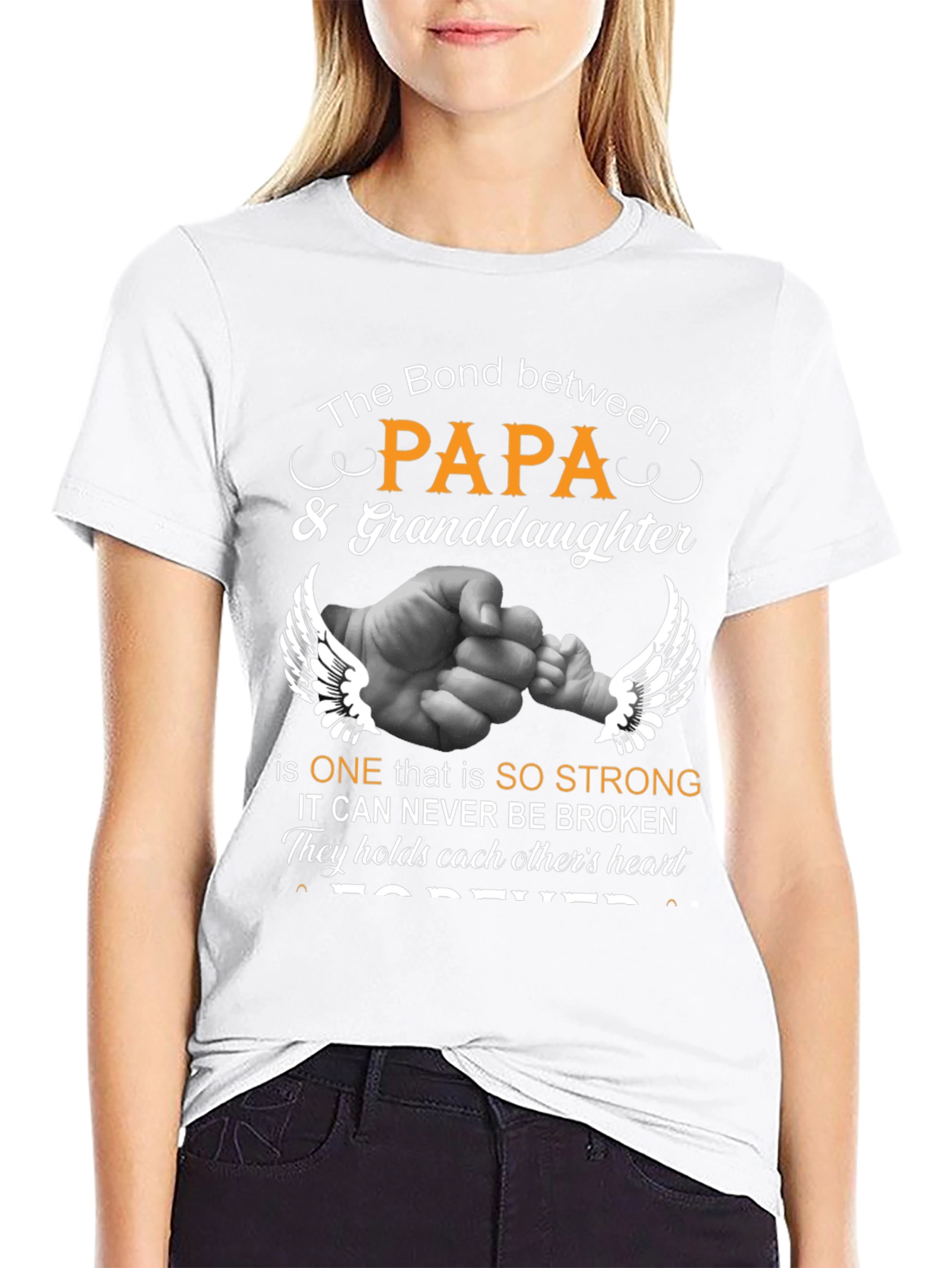 Papa & Granddaughter Bond T-Shirt