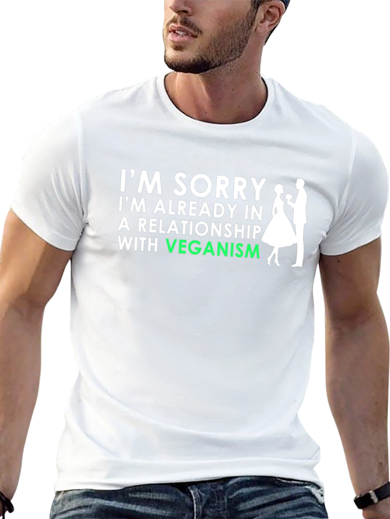Vegan Relationship T-Shirt - Sorry Im Already Taken!