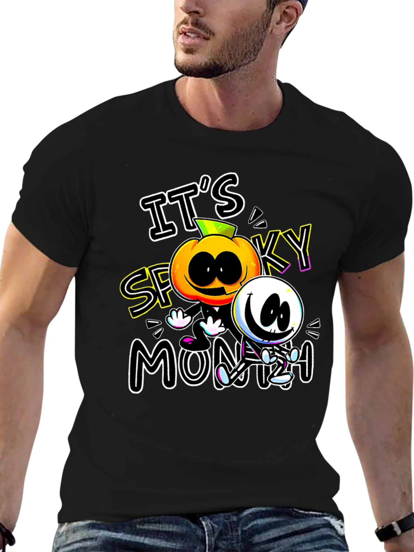 Its Spooky Month Graphic T-Shirt