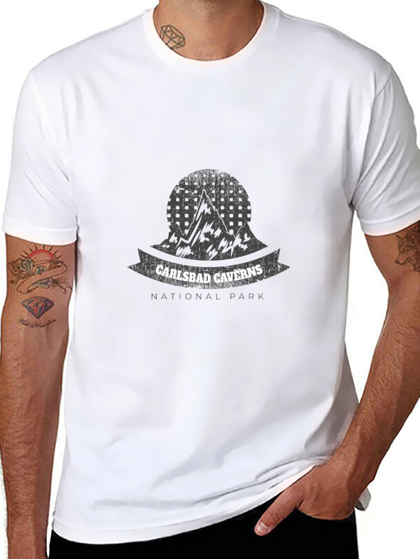 Carlsbad Caverns National Park Black T-Shirt