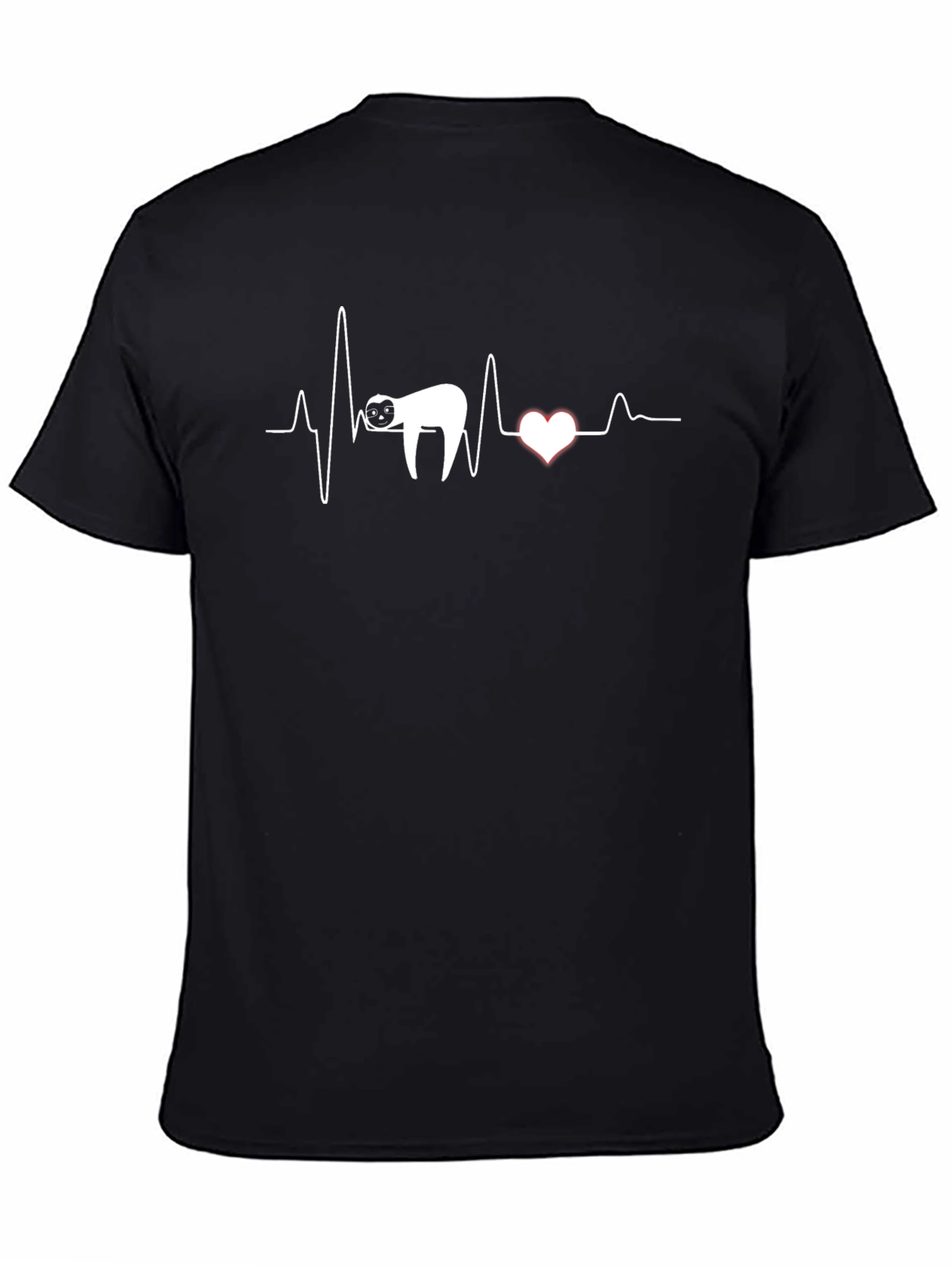 Sloth Heartbeat T-Shirt - Lazy Love Tee