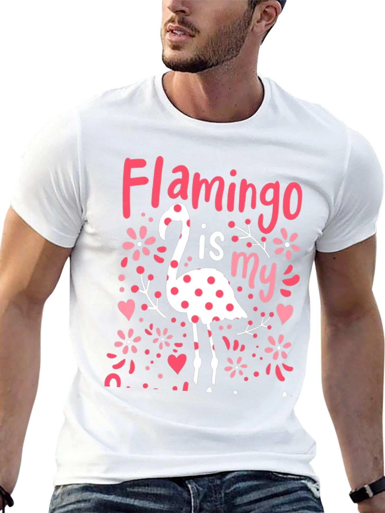 Flamingo is my Valentine T-Shirt