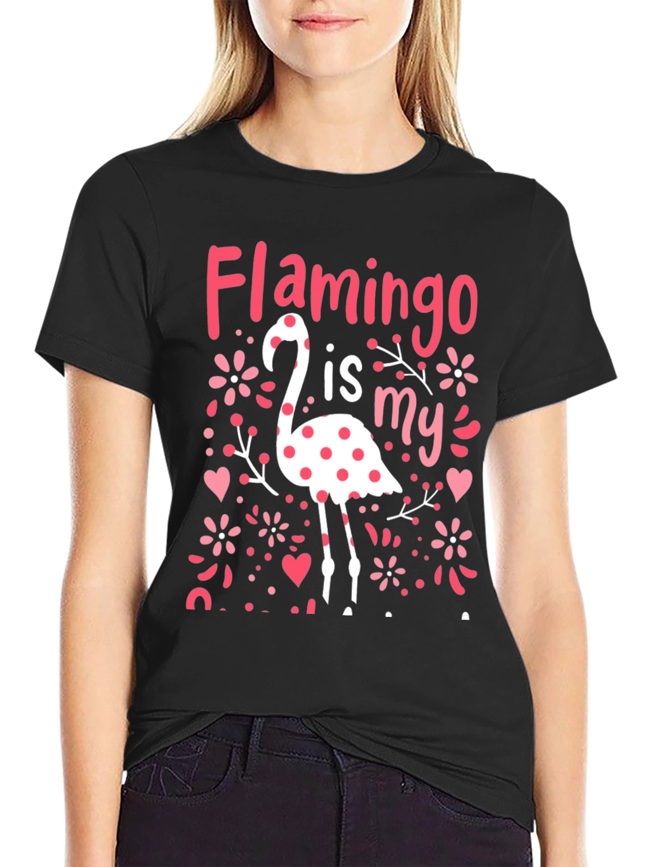 Flamingo is my Valentine T-Shirt